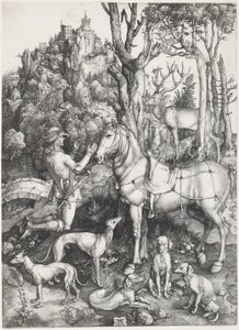 Saint Eustace by Albrecht Dürer